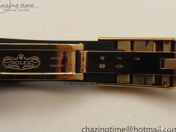 0405 Yacht-Master 126655 RG 3EF 1:1 Best Edition Black Ceramic Bezel on Black Rubber Strap VS Reliable 2488